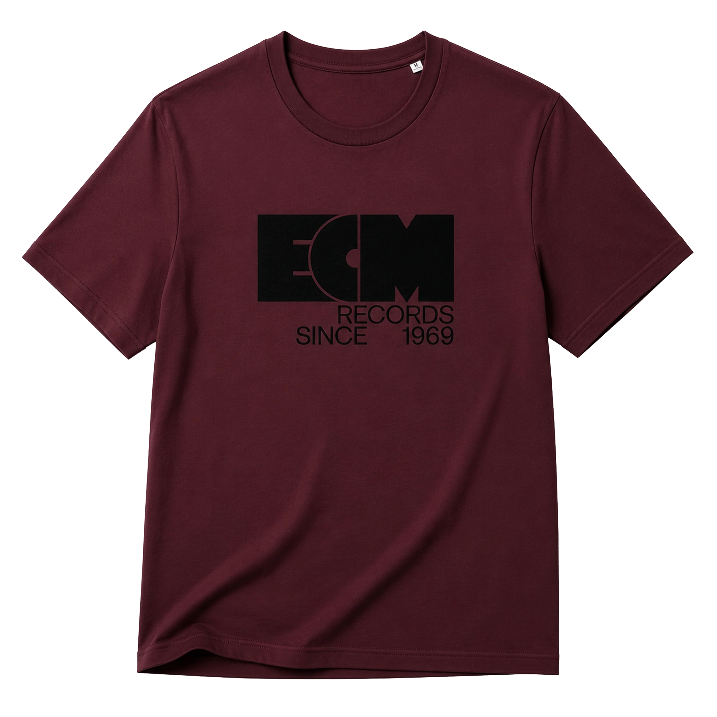 ECM Logo T-Shirt Burgundy